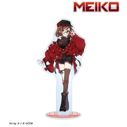 初音ミク 描き下ろし MEIKO 私服ver. Art by クノオ BIGアクリルスタンド