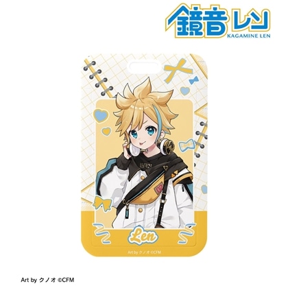 初音ミク 描き下ろし 鏡音レン 私服ver. Art by クノオ フォトカードホルダー