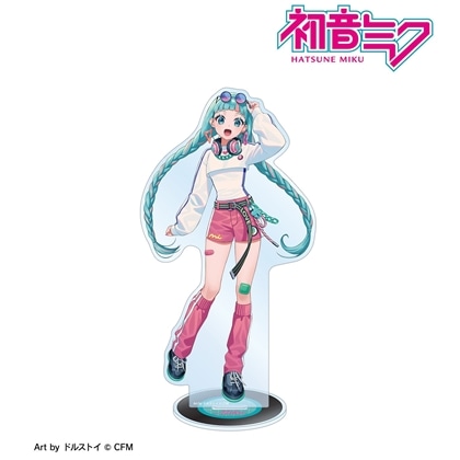 初音ミク 描き下ろし 初音ミク シティポップver. Art by ドルストイ BIGアクリルスタンド