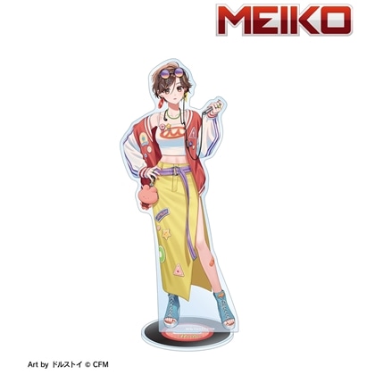 初音ミク 描き下ろし MEIKO シティポップver. Art by ドルストイ BIGアクリルスタンド