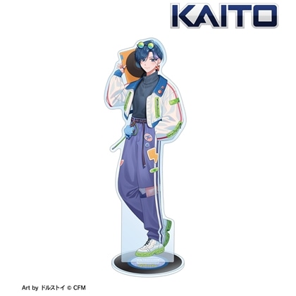 初音ミク 描き下ろし KAITO シティポップver. Art by ドルストイ BIGアクリルスタンド