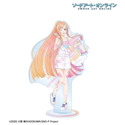 ソードアート・オンライン 描き下ろし アスナ ペイントスタイルver. Ani-Art clear label 第2弾 BIGアクリルスタンド