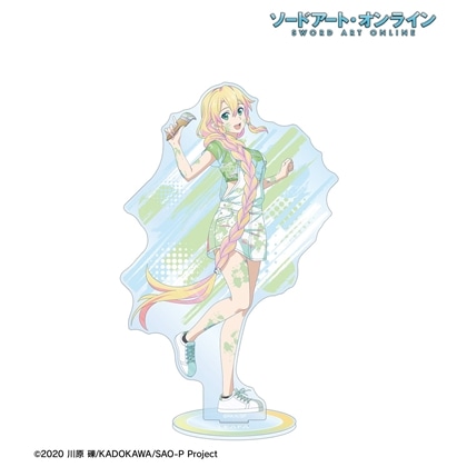ソードアート・オンライン 描き下ろし リーファ ペイントスタイルver. Ani-Art clear label 第2弾 BIGアクリルスタンド