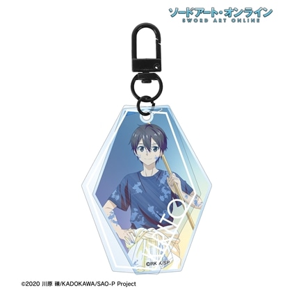 ソードアート・オンライン 描き下ろし キリト ペイントスタイルver. Ani-Art clear label 第2弾 2連スライドアクリルキーホルダー