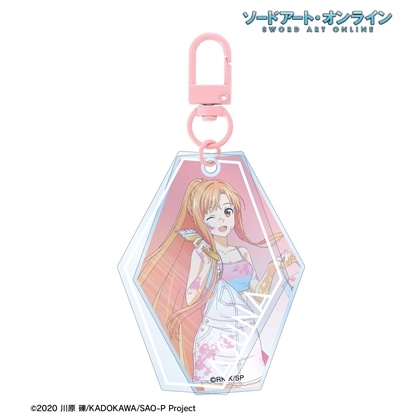 ソードアート・オンライン 描き下ろし アスナ ペイントスタイルver. Ani-Art clear label 第2弾 2連スライドアクリルキーホルダー