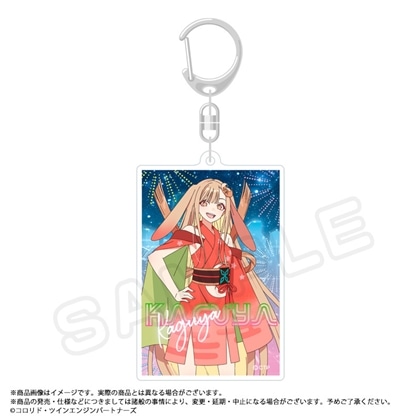 超かぐや姫！ スクエアキーホルダー A かぐや 【再販】