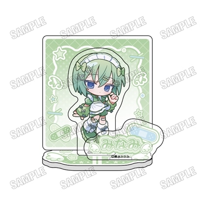 らき☆すた 描き起こしミニアクリルジオラマ⑥岩崎みなみ