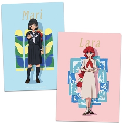 さよならララ クリアファイル ララ＆茉里: グッズ・文具 | カドスト