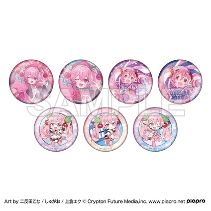 桜ミク×Shibuya Sakura Stage トレーディング缶バッジ 【1BOX】