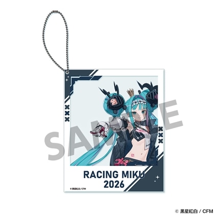 レーシングミク 2026 GSC 25th Ver. ポラロイド風アクリルキーホルダー