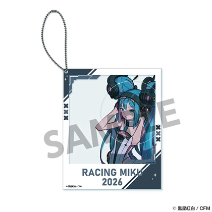 レーシングミク 2026 Rd.2 FUJI 応援 Ver. ポラロイド風アクリルキーホルダー