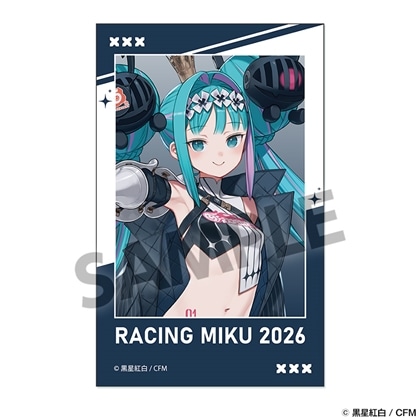 レーシングミク 2026 GSC 25th Ver. インスタントフォト風ステッカー
