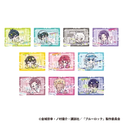 ブルーロック トレーディングクリアカード《ドキ★バグver.》 【1BOX】