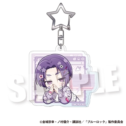 ブルーロック アクリルキーホルダー《ドキ★バグver.》 御影玲王