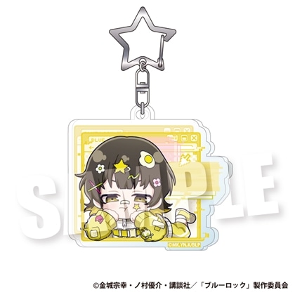 ブルーロック アクリルキーホルダー《ドキ★バグver.》 蜂楽廻