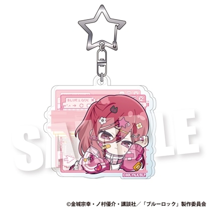 ブルーロック アクリルキーホルダー《ドキ★バグver.》 千切豹馬