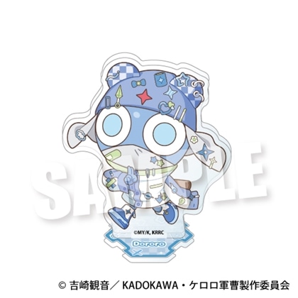 ケロロ軍曹☆ 連結可能☆アクリルスタンド《アニマルデコラver.》 ドロロ