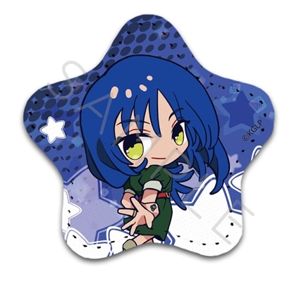 さよならララ 星型レザーバッジ F リサ