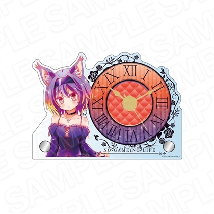 ノーゲーム・ノーライフ ミニアクリルクロック 初瀬いづな ボンテージ ver.