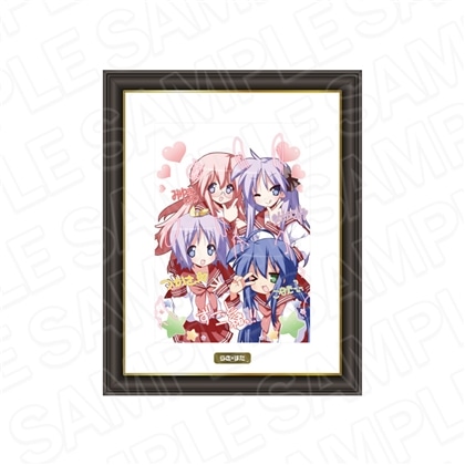 らき☆すた メモリアルアート こなた＆つかさ＆かがみ＆みゆき