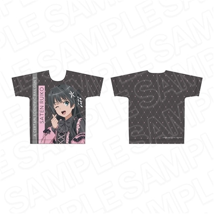 とある科学の超電磁砲T フルグラフィックTシャツ 佐天涙子 サブカルファッション ver.