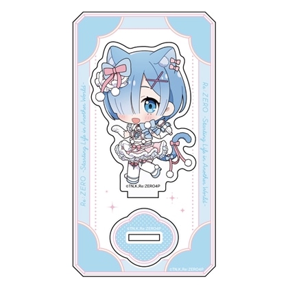 Re:ゼロから始める異世界生活 アクリルスタンド レム/けもみみアイドル
