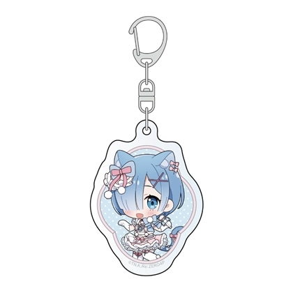 Re:ゼロから始める異世界生活 アクリルキーホルダー レム/けもみみアイドル