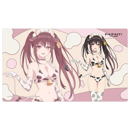 デート・ア・ライブⅤ 描き下ろしラバーマット 時崎狂三/牛柄水着