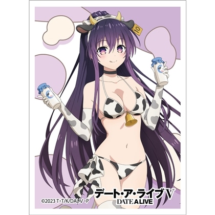 デート・ア・ライブⅤ 描き下ろしスリーブ 夜刀神十香/牛柄水着
