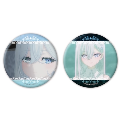 死亡遊戯で飯を食う。 オーロラ缶バッジ2個セット 幽鬼