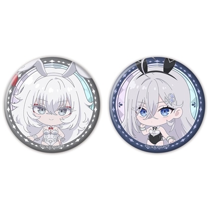 死亡遊戯で飯を食う。 オーロラ缶バッジ2個セット 幽鬼＆白士