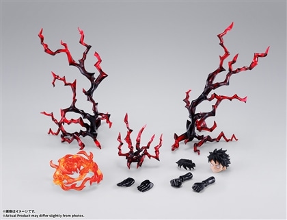 ONE PIECE S.H.Figuarts モンキー・D・ルフィ -新世界 -オプションパーツセット