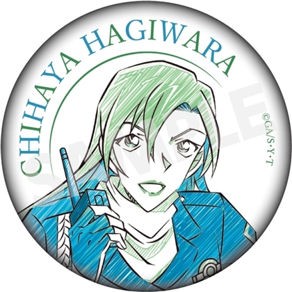 名探偵コナン ペンシルアート 缶バッジコレクションVol.8 萩原千速