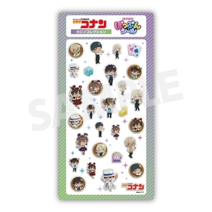 名探偵コナン はぴはぴぽっぷんシール カジノコレクション