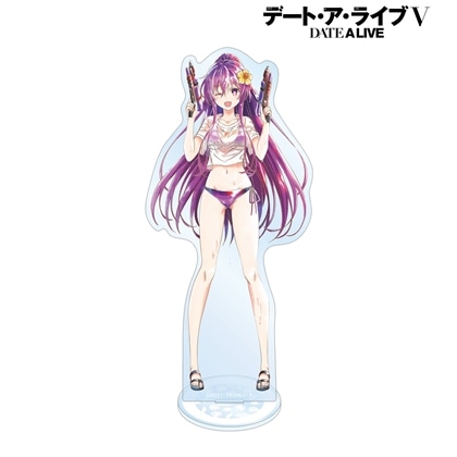 デート・ア・ライブV 描き下ろし 夜刀神十香 デート・ア・バカンスver. Ani-Art aqua label BIGアクリルスタンド