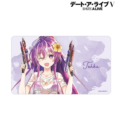 デート・ア・ライブV 描き下ろし 夜刀神十香 デート・ア・バカンスver. Ani-Art aqua label マルチデスクマット
