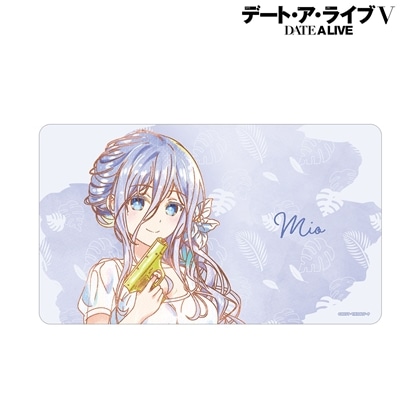 デート・ア・ライブV 描き下ろし 崇宮澪 デート・ア・バカンスver. Ani-Art aqua label マルチデスクマット