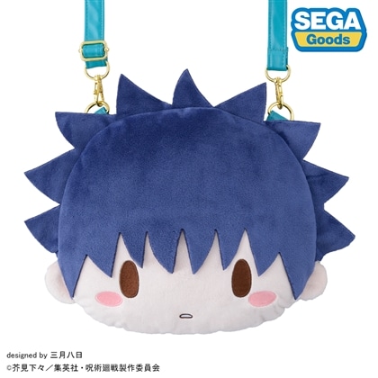 呪術廻戦 5周年 伏黒恵 ふわぷち フェイスショルダーバッグ M