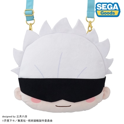 呪術廻戦 5周年 五条悟 ふわぷち フェイスショルダーバッグ M