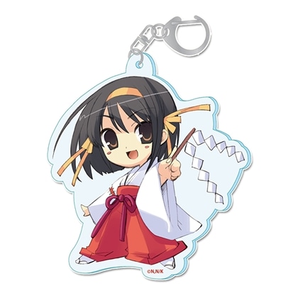 涼宮ハルヒシリーズ ミニキャラアクリルキーホルダー ハルヒ