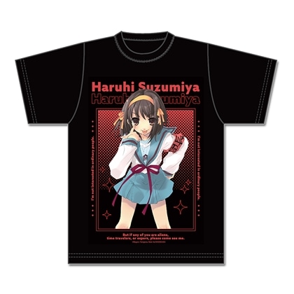 涼宮ハルヒシリーズ グラフィックTシャツ ハルヒ