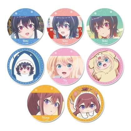 クラスで2番目に可愛い女の子と友だちになった トレーディング缶バッジ 【1BOX】