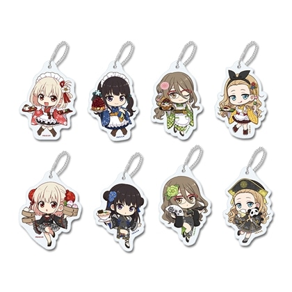 リコリス・リコイル ぷちちょこトレーディングアクリルキーホルダー 和メイドver.＆チャイナver. 【1BOX】