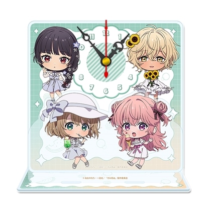 きみが死ぬまで恋をしたい ぷちちょこミニアクリル置時計 Summer vacation