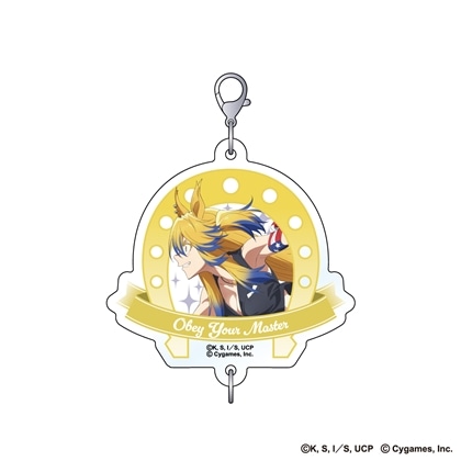 ウマ娘 シンデレラグレイ 繋がるホログラムアクリルキーホルダー オベイユアマスター