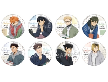 ハイキュー!! カラパレ Shoesfitトレーディング缶バッジ 【1BOX】