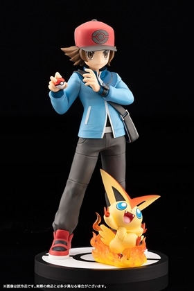 ポケットモンスター シリーズ（コトブキヤ） ARTFX J 1/8 トウヤ with ビクティニ