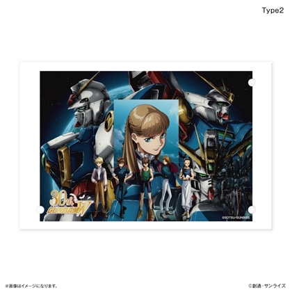 新機動戦記ガンダムW ミラーアクリルアート Type2