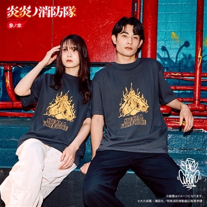炎炎ノ消防隊 参ノ章 EpicAniWear ラートムデザインTEE L