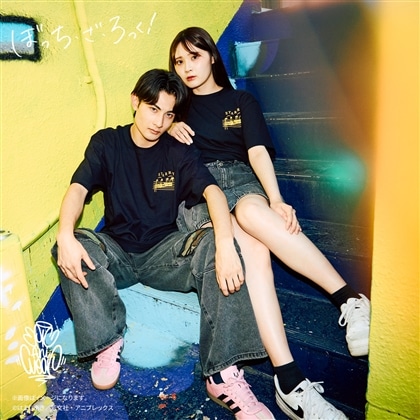 ぼっち・ざ・ろっく！ EpicAniWear 結束バンドモチーフデザインTEE L